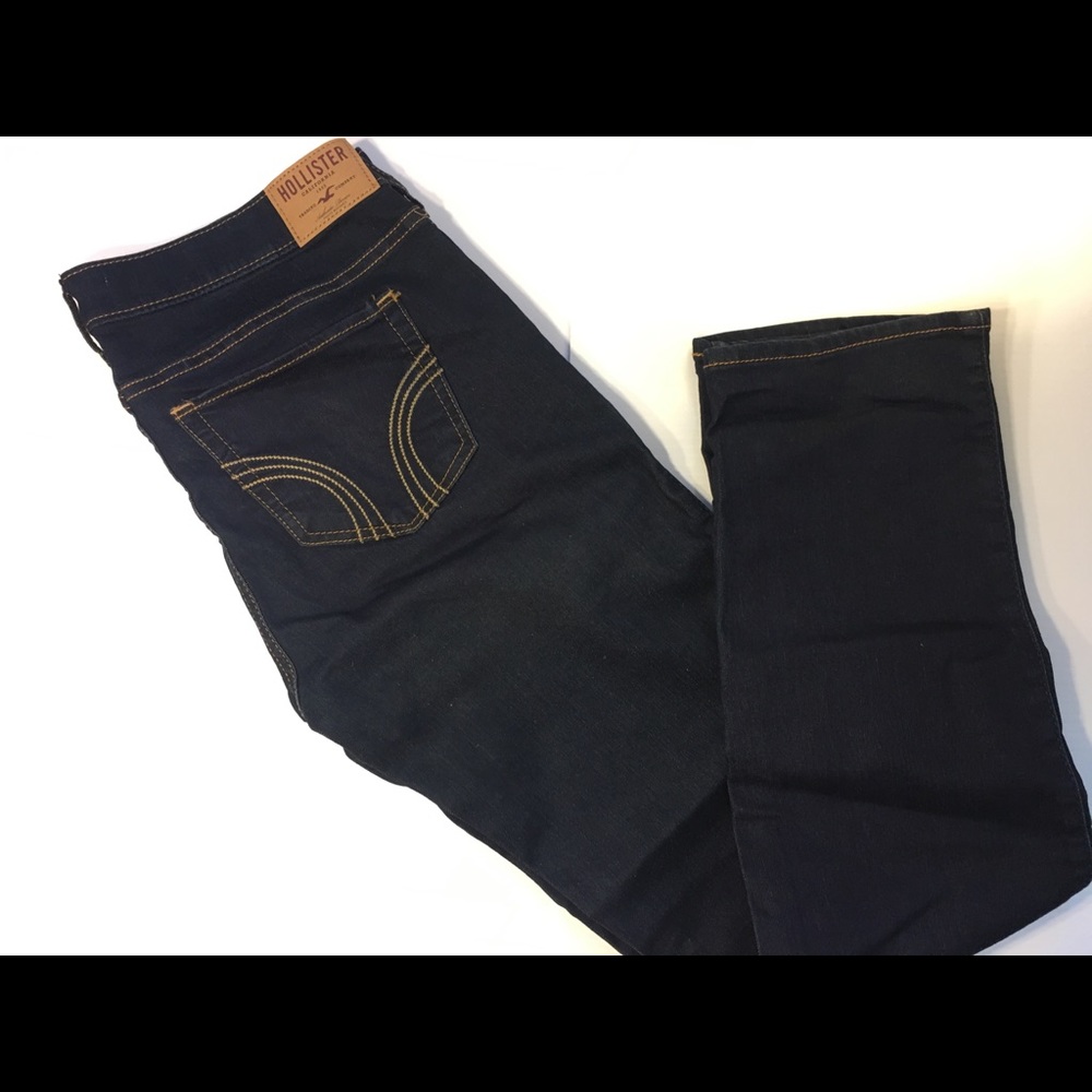 Dark blue Hollister skinny jeans